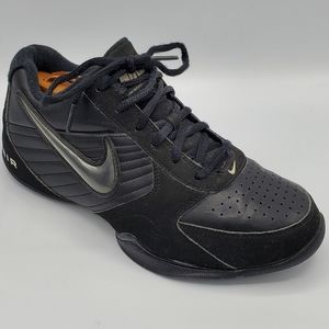 Nike Mens Air Baseline Low Black Running Shoes EUC